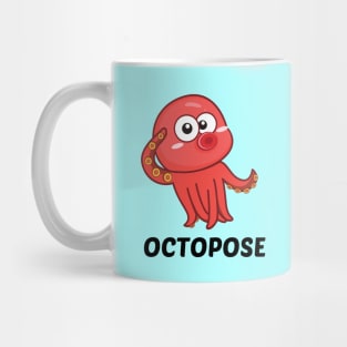 Octopose - Octopus Pun Mug